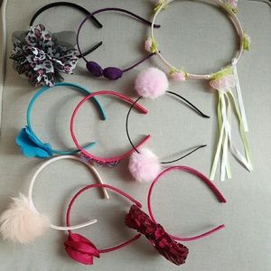 Bundle 🌻🌷🌼girls baby hair bows headbands